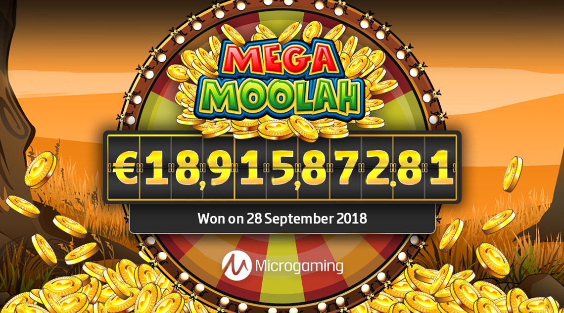 Mega Moolah 18m Jackpot 1080 x 600