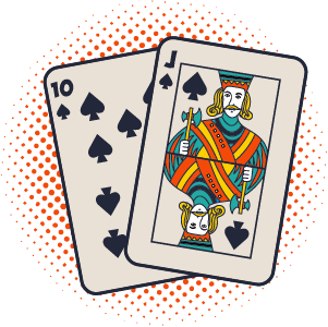 Blackjack cards