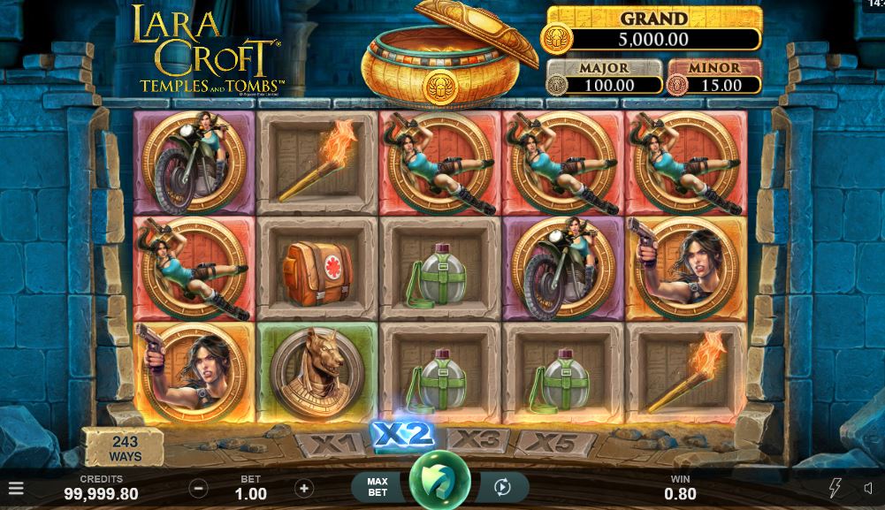 lara craft slot