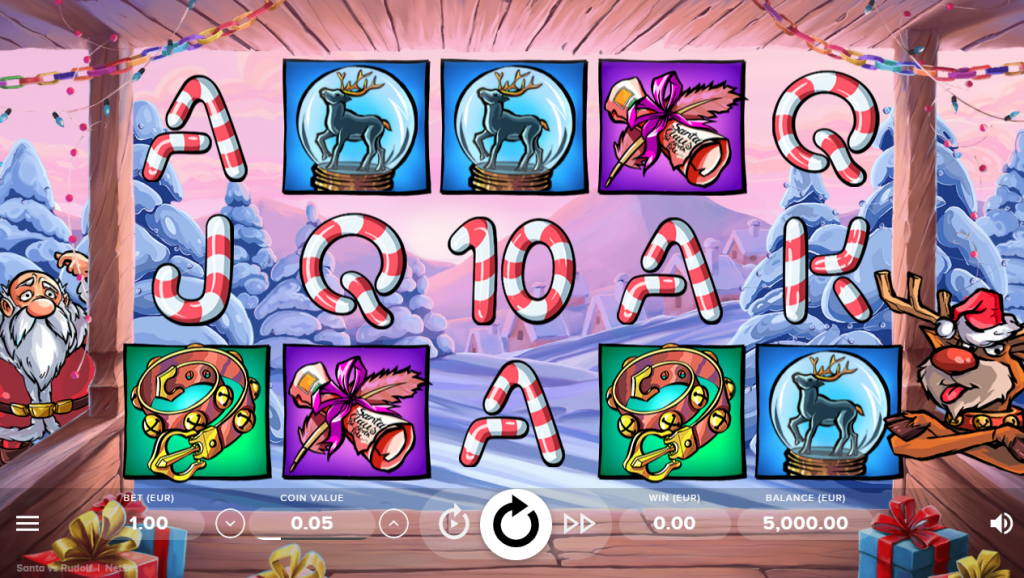 santa vs rudolf slot