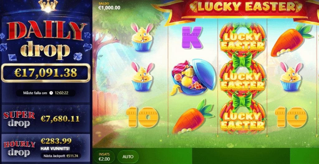 bästa jackpot slots påsken 2020